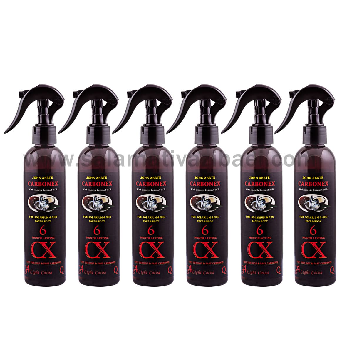 برنزه کننده فوری کربن ایکس آمریکا ( پکیج 6 عددی)- CARBONEX — تصویر ۲