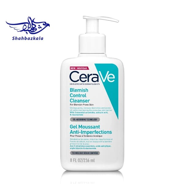 ژل شستشوی ضد جوش سراوی | Blemish Control Cleanser