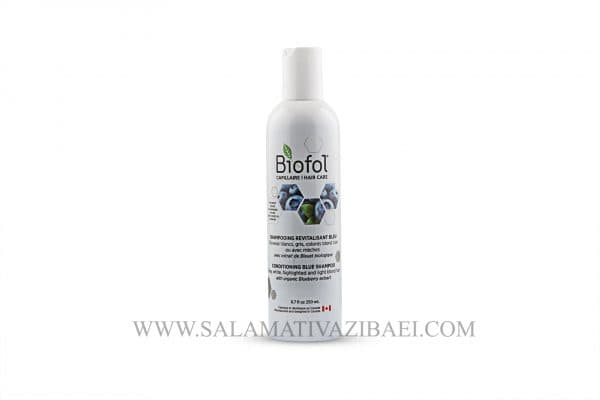 پکیج 6 عددی بلو شامپو کراتینه و ضد زردی مو بایوفول کانادا – BIOFOL — تصویر ۳
