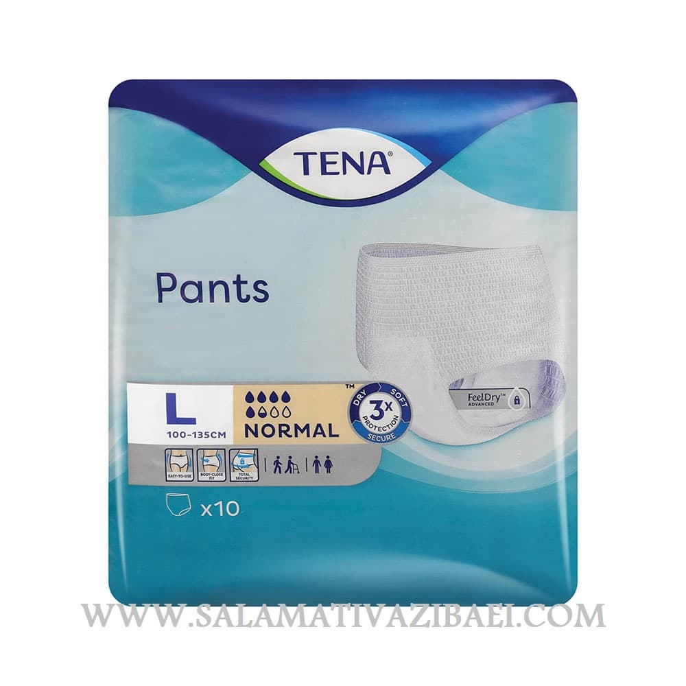 پوشک بزرگسال تنا مدل شورتی 5.5 قطره Large بسته 10 عددی