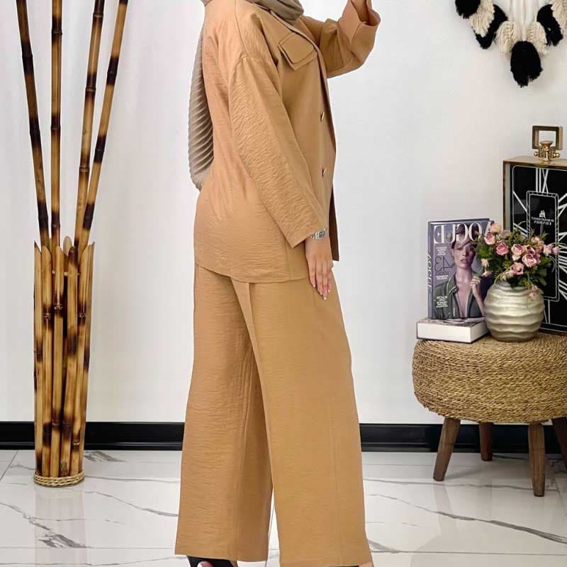 ست کت و شلوار دو جیب نما کد 621 — تصویر ۸