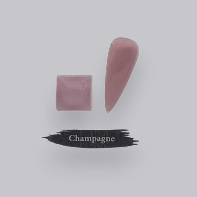 بیلدر ژل سافت کاشت ناخن رویال رز Royal Rose | ژل کاسه‌ای ۳۰ گرمی رنگ شامپاینی (Champagne)