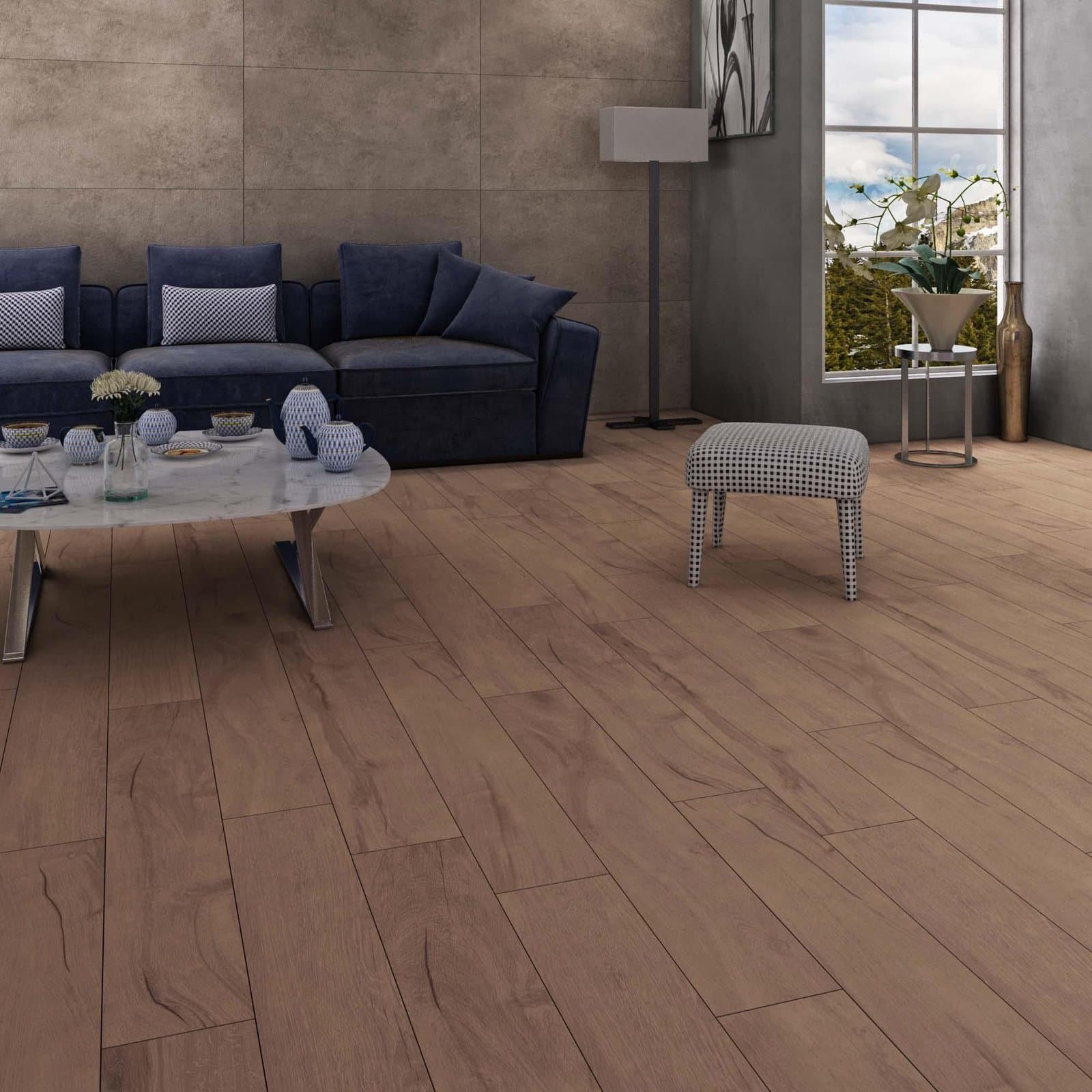 سرامیک طرح پارکت فورست اووک ایفاسرام 20×100