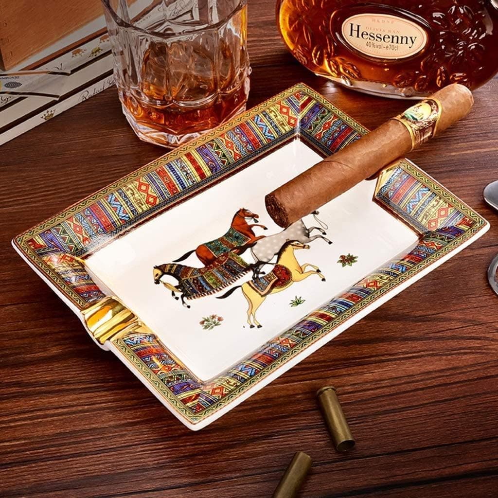 زیرسیگاری سرامیکی سیکارلان Sikarlan Ceramic Ashtray Ash-28 — تصویر ۴