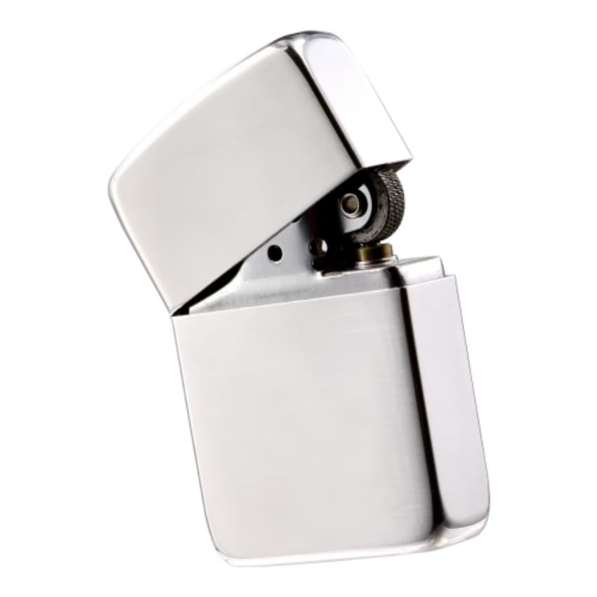 فندک زیپو تمام نقره براق رپلیکا کد 23 Zippo 1941 Hi Polish Sterling Silver — تصویر ۴