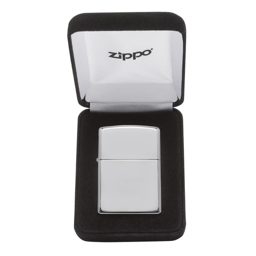فندک زیپو تمام نقره براق کد 15 Zippo Hi Polish Sterling Silver — تصویر ۷