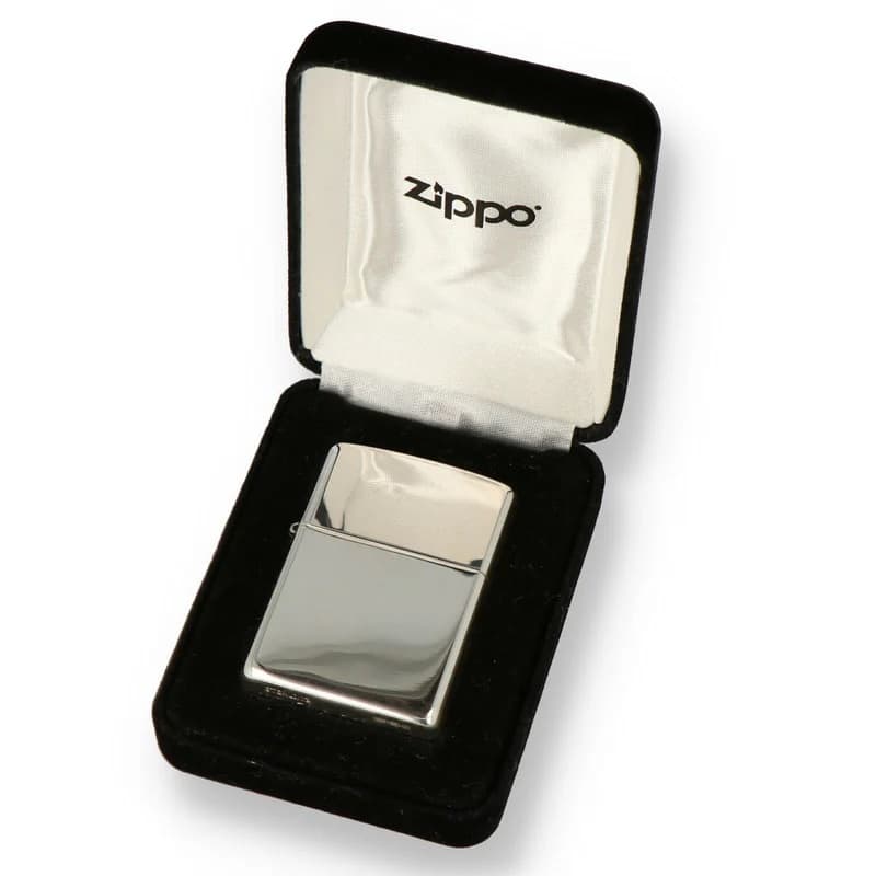 فندک زیپو تمام نقره براق کد 15 Zippo Hi Polish Sterling Silver — تصویر ۶