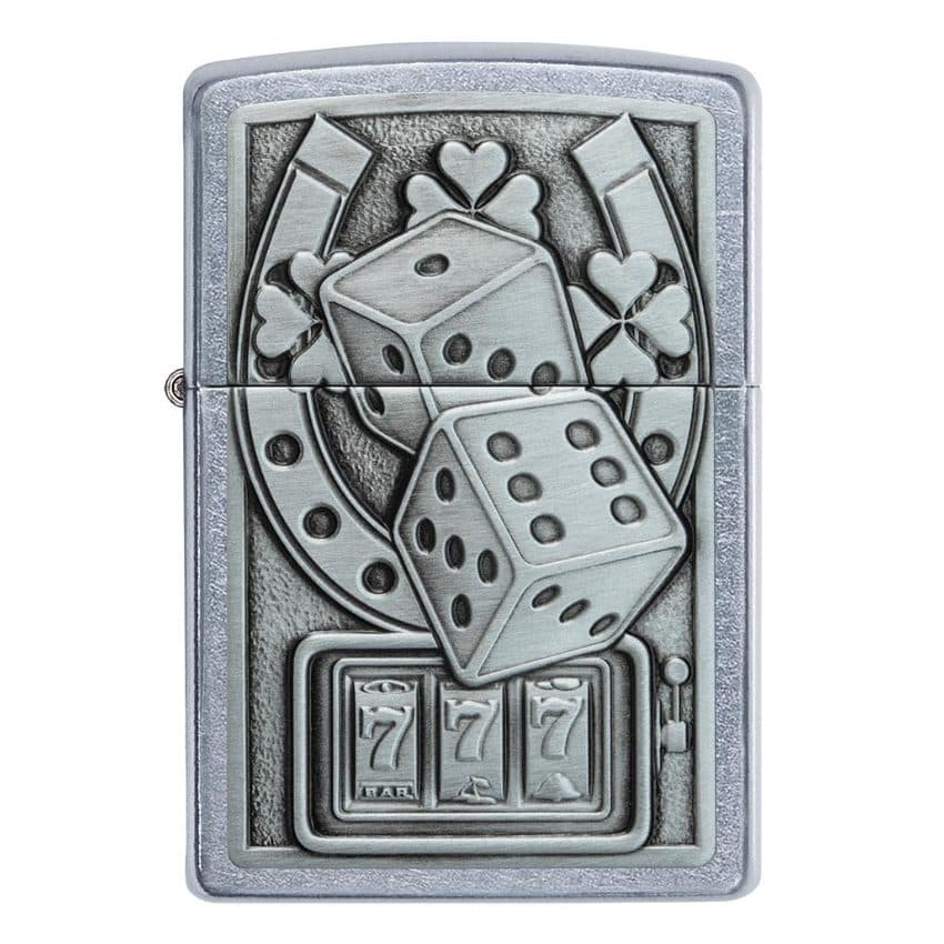 فندک زیپو کد 49294 Zippo Lucky 7 Emblem Design — تصویر ۲