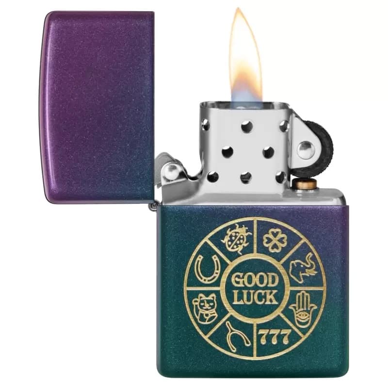 فندک زیپو کد 49399 Zippo Lucky Symbols — تصویر ۴