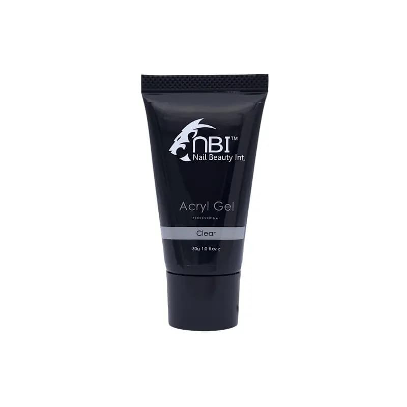 پلی ژل کاشت ناخن ان بی ای nBi | رنگ کلیر Clear | حجم 30 گرم