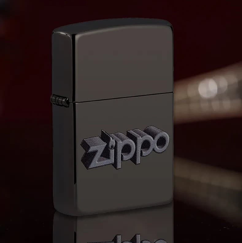 فندک زیپو کد 49417 Zippo 3D Logo — تصویر ۸