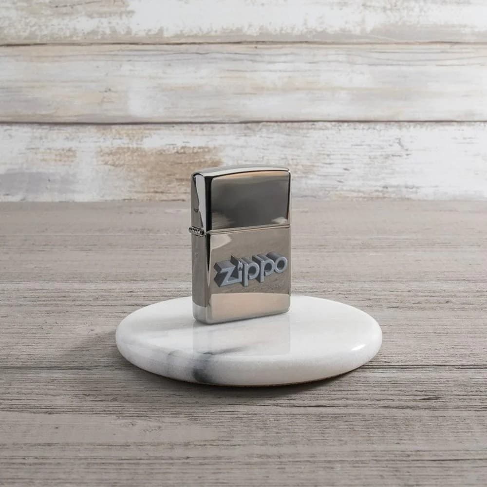 فندک زیپو کد 49417 Zippo 3D Logo — تصویر ۶