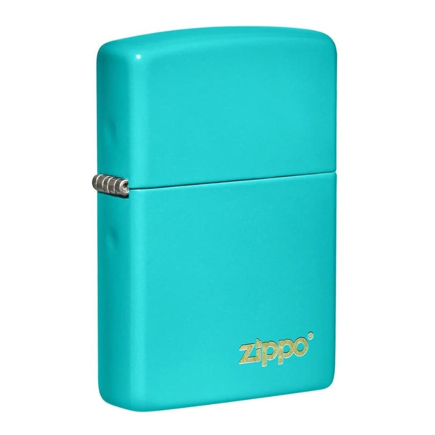 فندک زیپو کد Zippo Classic Flat Turquoise 49454ZL
