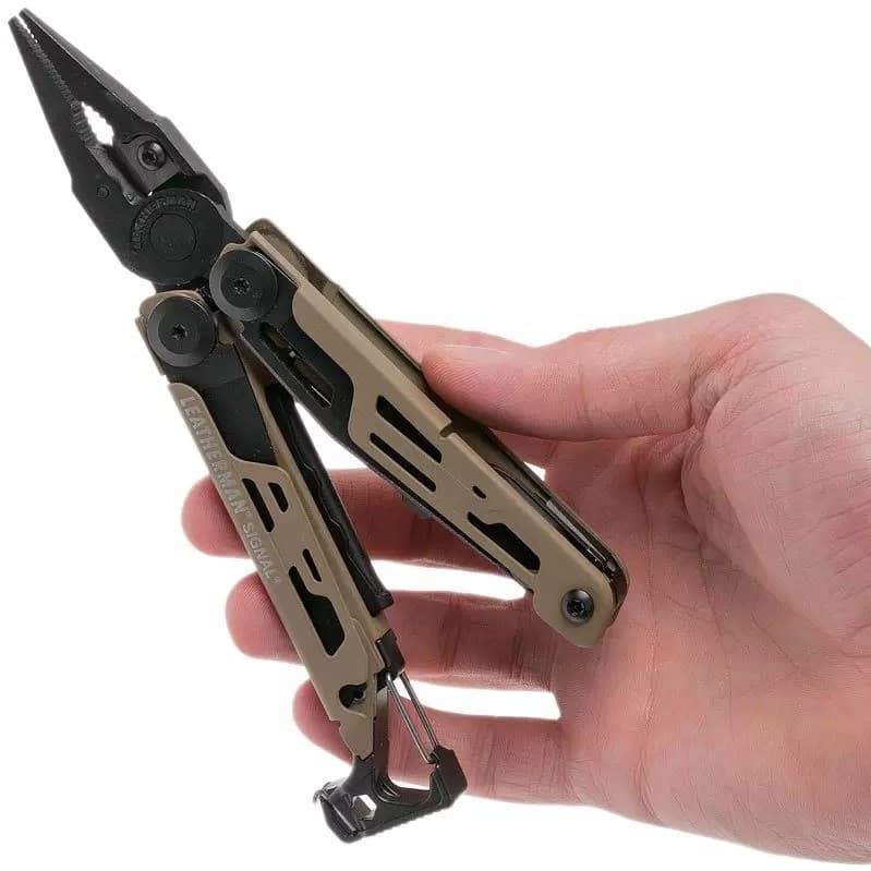 ابزار چندمنظوره لدرمن مدل Leatherman Signal Cayote Tan — تصویر ۴