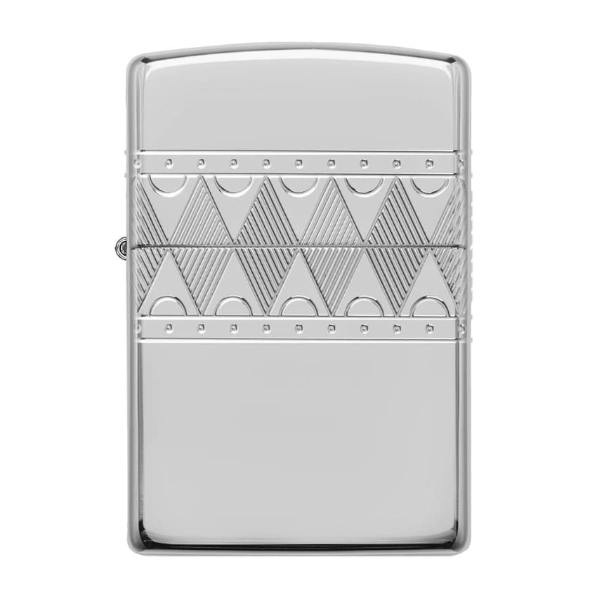 فندک زیپو تمام نقره آرمورکیس کد 49550 — تصویر ۵