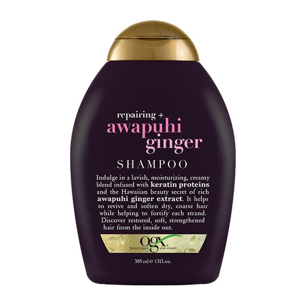 شامپو مو او جی ایکس مدل Awapuhi Ginger حجم 385 میلی لیتر