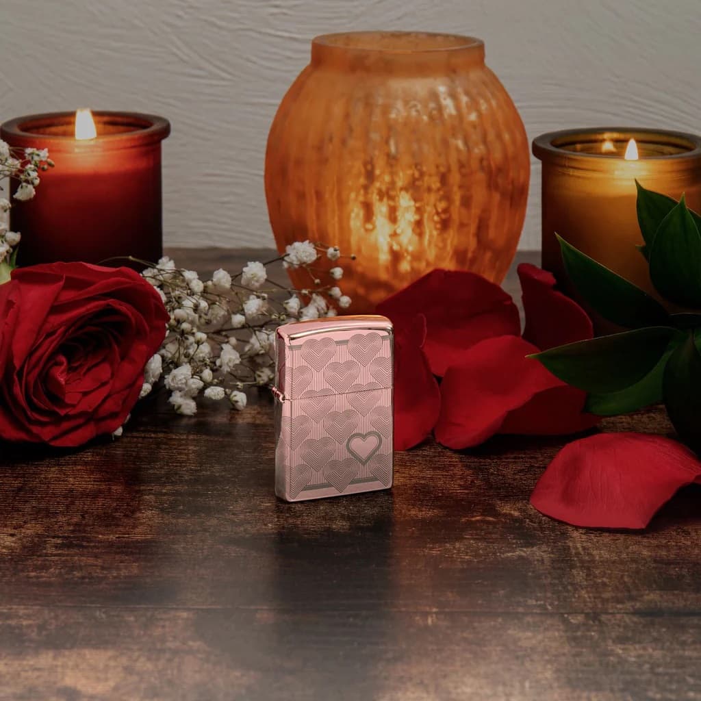 فندک زیپو کد 49811 Zippo Heart Design — تصویر ۸