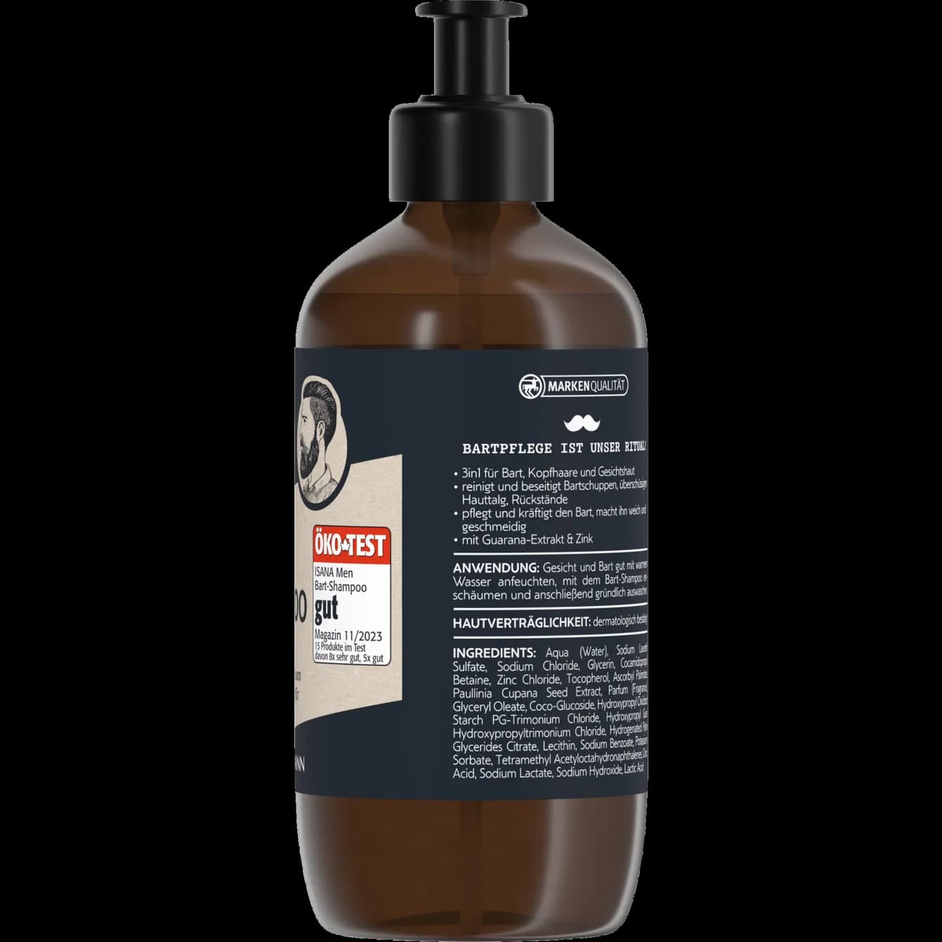 شامپو ریش مردانه ایسانا حجم 250ml — تصویر ۳
