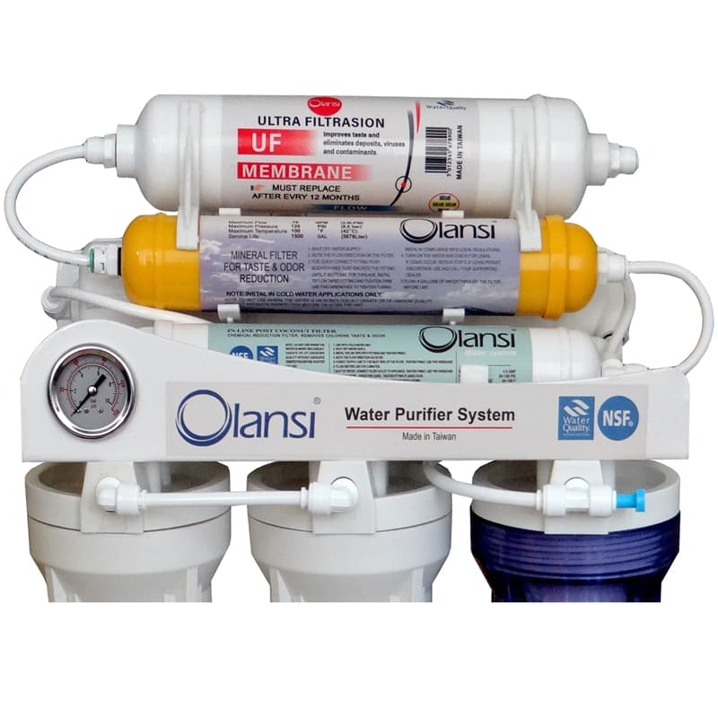 دستگاه تصفیه خانگی اولانسی مدل REVERSE OSMOSIS AT7200 — تصویر ۶