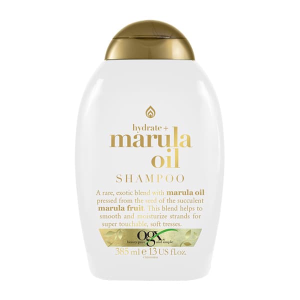 شامپو مو او جی ایکس مدل Marula Oil حجم 385 میلی لیتر