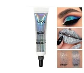 پرایمر گلیتر نیکس مدل Brillance حجم 10 میلی‌لیتر | NYX Glitter Primer