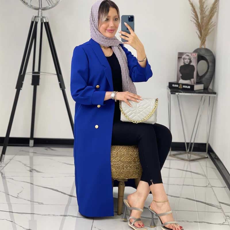 مانتو کتی بلند کد 564 — تصویر ۶