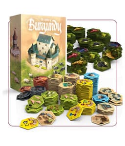 The Castles of Burgundy: Special Edition – Acrylic Hexes