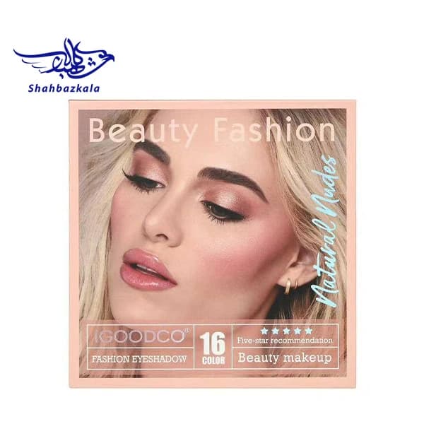 پالت سایه چشم 16 رنگ | IGOODCO IG3150-B (Natural Nudes) — تصویر ۲