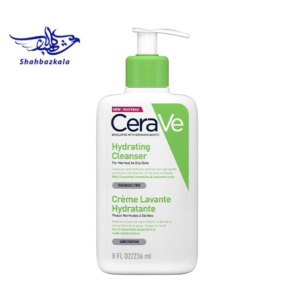 شوینده کرمی آبرسان سراوی | CeraVe Hydrating Cleanser 236ml