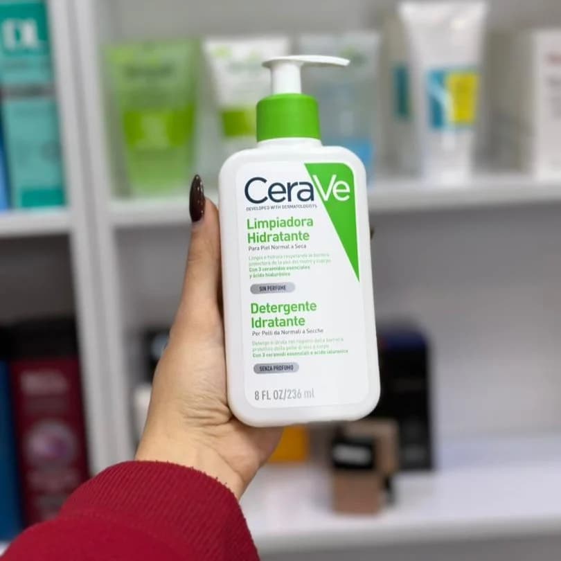 شوینده کرمی آبرسان سراوی | CeraVe Hydrating Cleanser 236ml — تصویر ۴