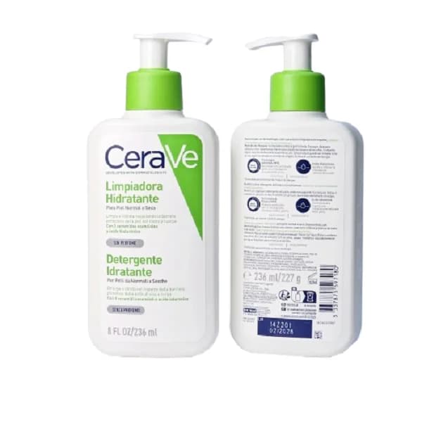 شوینده کرمی آبرسان سراوی | CeraVe Hydrating Cleanser 236ml — تصویر ۵