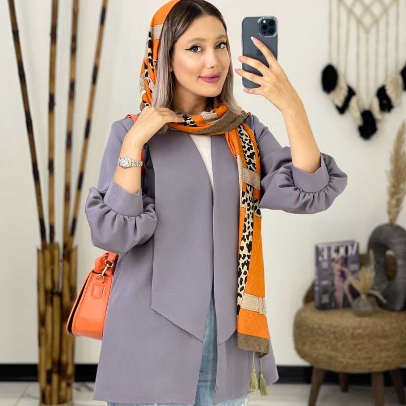 مانتو کتی یقه آرشال کد 533 — تصویر ۷