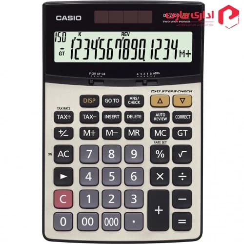 ماشین حساب رومیزی کاسیو مدل DJ-240D — تصویر ۳
