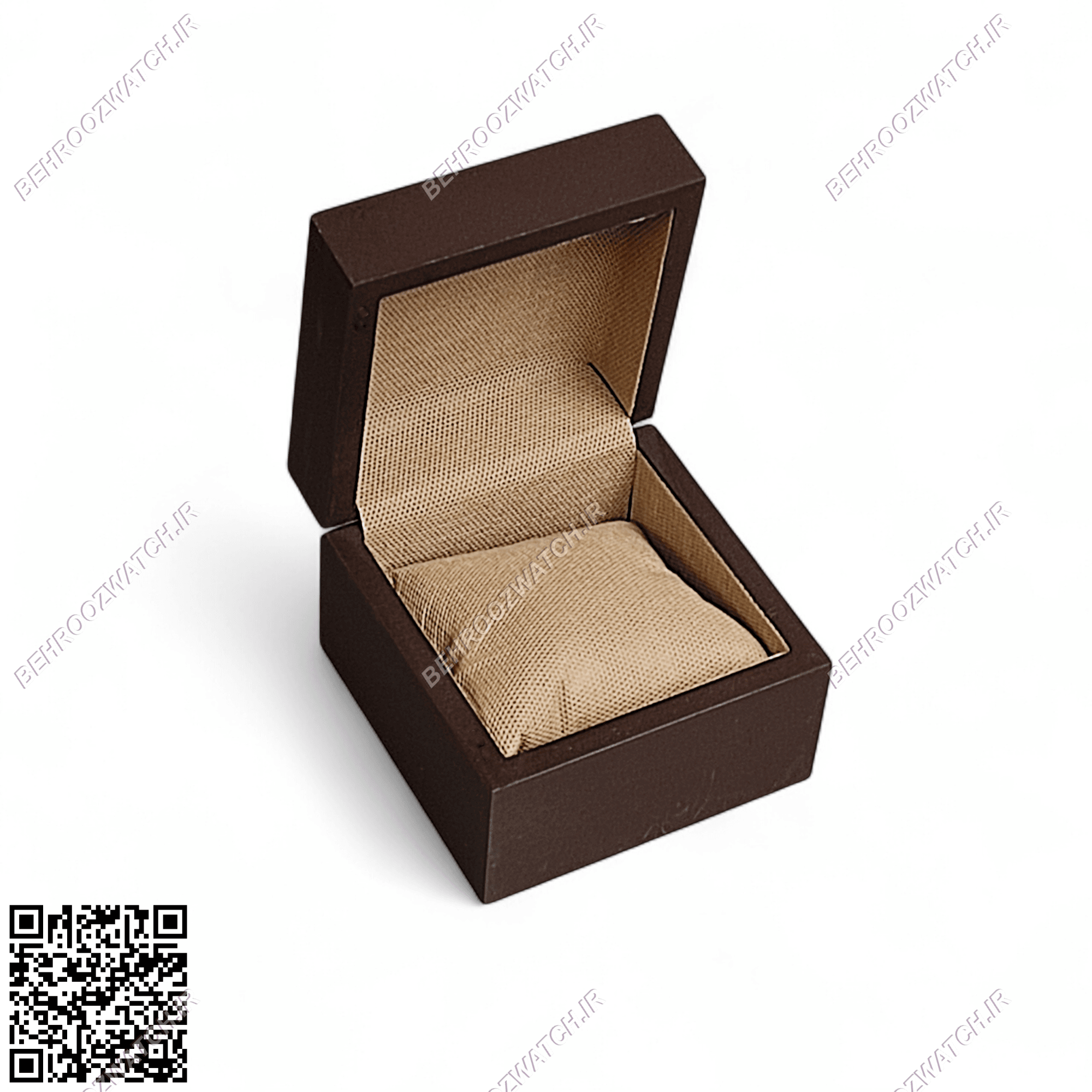 جعبه ساعت مچی سیتی زن (CITIZEN) چوبی — تصویر ۴