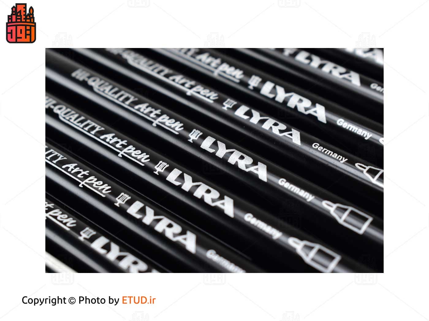 ماژیک حرفه ای 10 رنگ لیرا مدل art pen professional — تصویر ۸