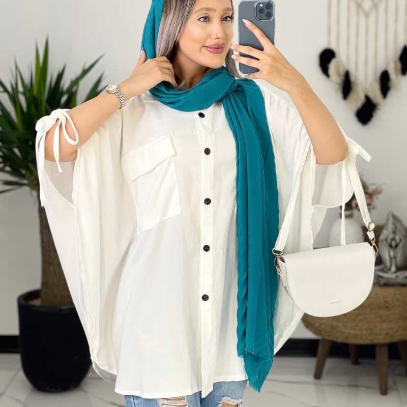 مانتو پانچ آستین گت دار کد 256 — تصویر ۵