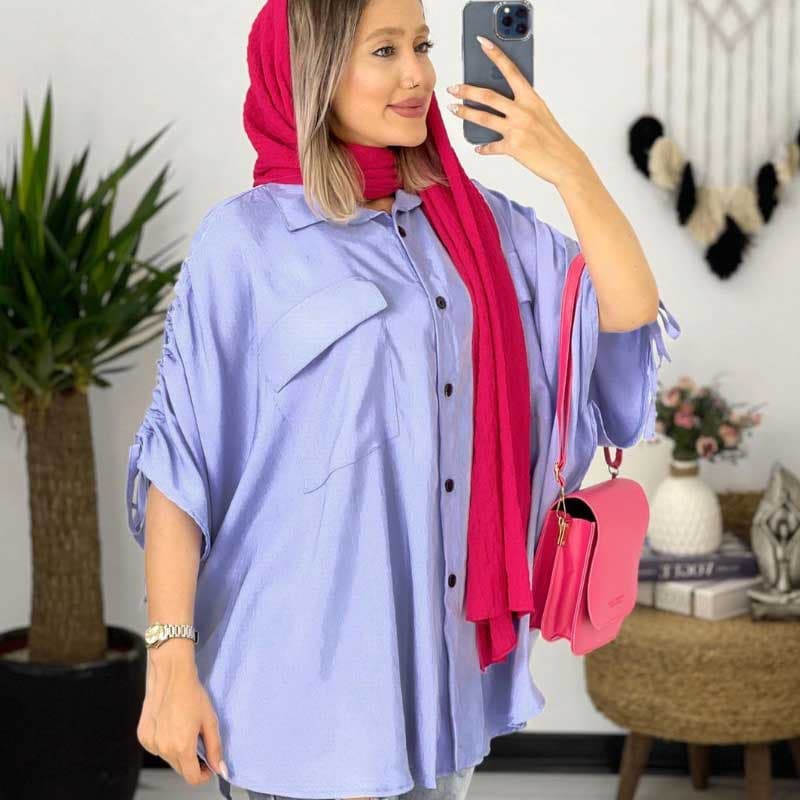 مانتو پانچ آستین گت دار کد 256 — تصویر ۳
