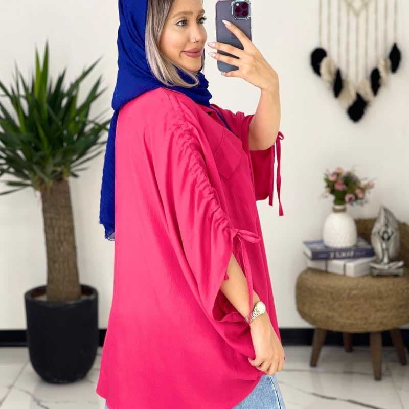 مانتو پانچ آستین گت دار کد 256 — تصویر ۲