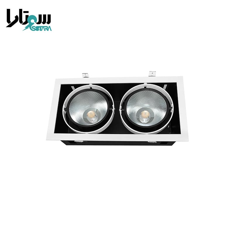 چراغ توکار FEC-324-2x20W — تصویر ۲