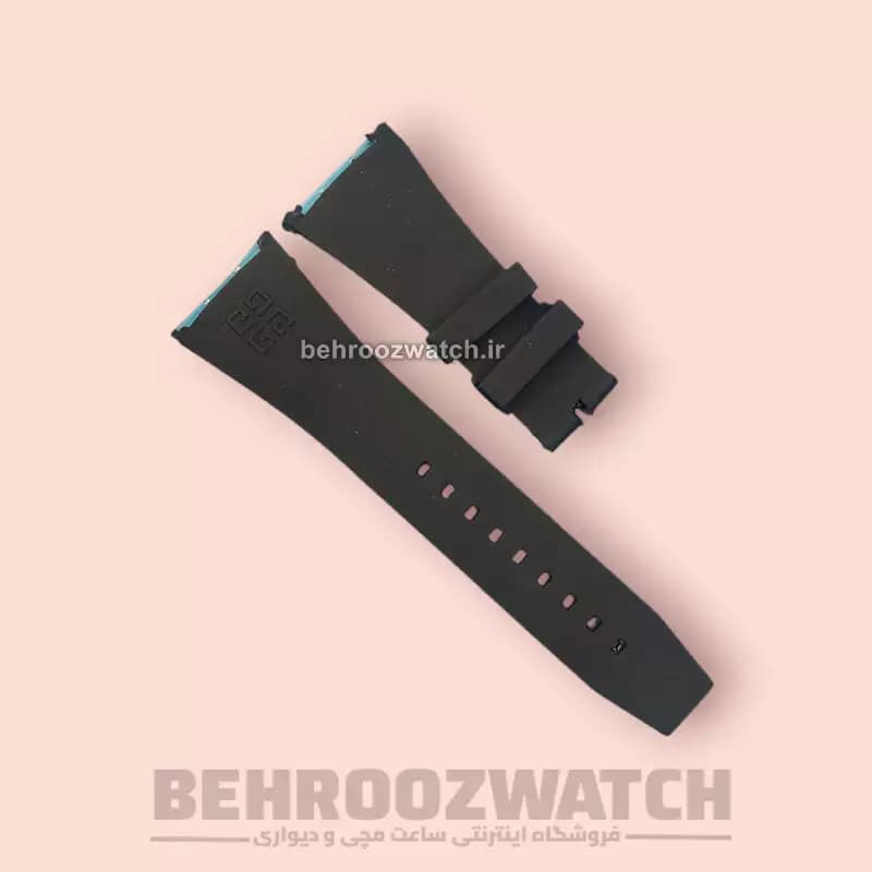 بند ساعت مچی جیوانچی مشکی Givenchy watch strap — تصویر ۳
