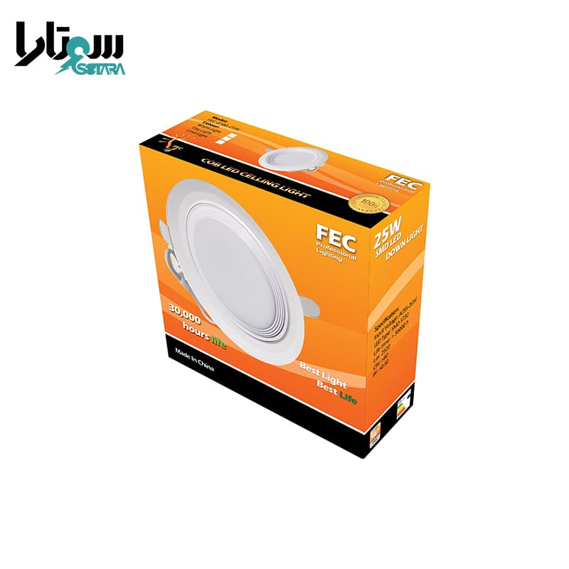 چراغ توکار FEC-2180-25W — تصویر ۴
