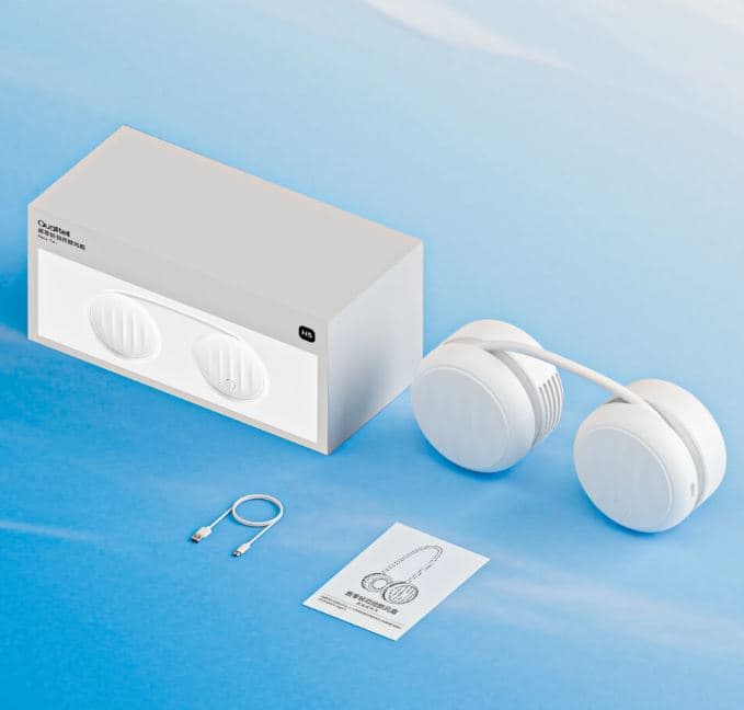 پنکه گردنی H5 شیائومی Qualitell مدل ZSM250619 — تصویر ۲