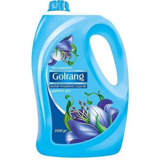 مایع دستشویی صدفی آبی 3500 گرمی گلرنگ
