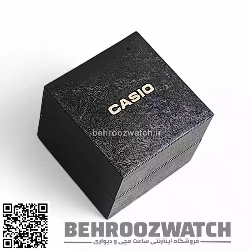 جعبه ساعت مچی کاسیو (CASIO) روکش چرم