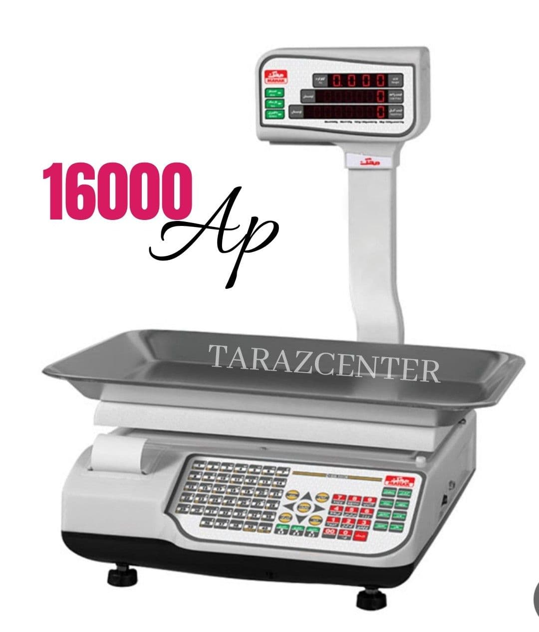 ترازوی محک مدل16000 پرینتردار 35کیلویی
