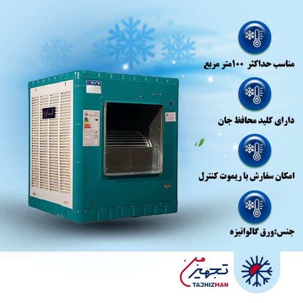 کولر آبی 8000 کاوه کویر مدل KA80 — تصویر ۲