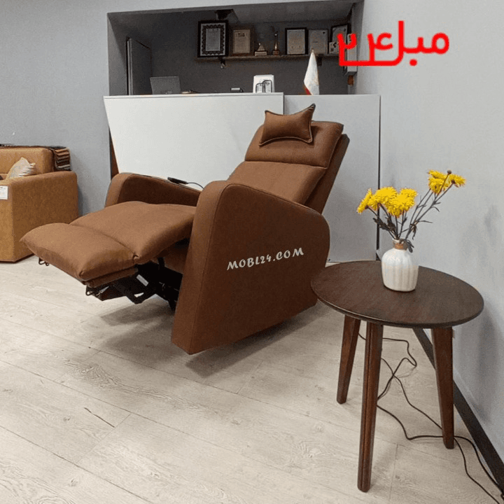 مبل ریلکسی مبل 24 مدل دستی برقی سالمندی M242 — تصویر ۳