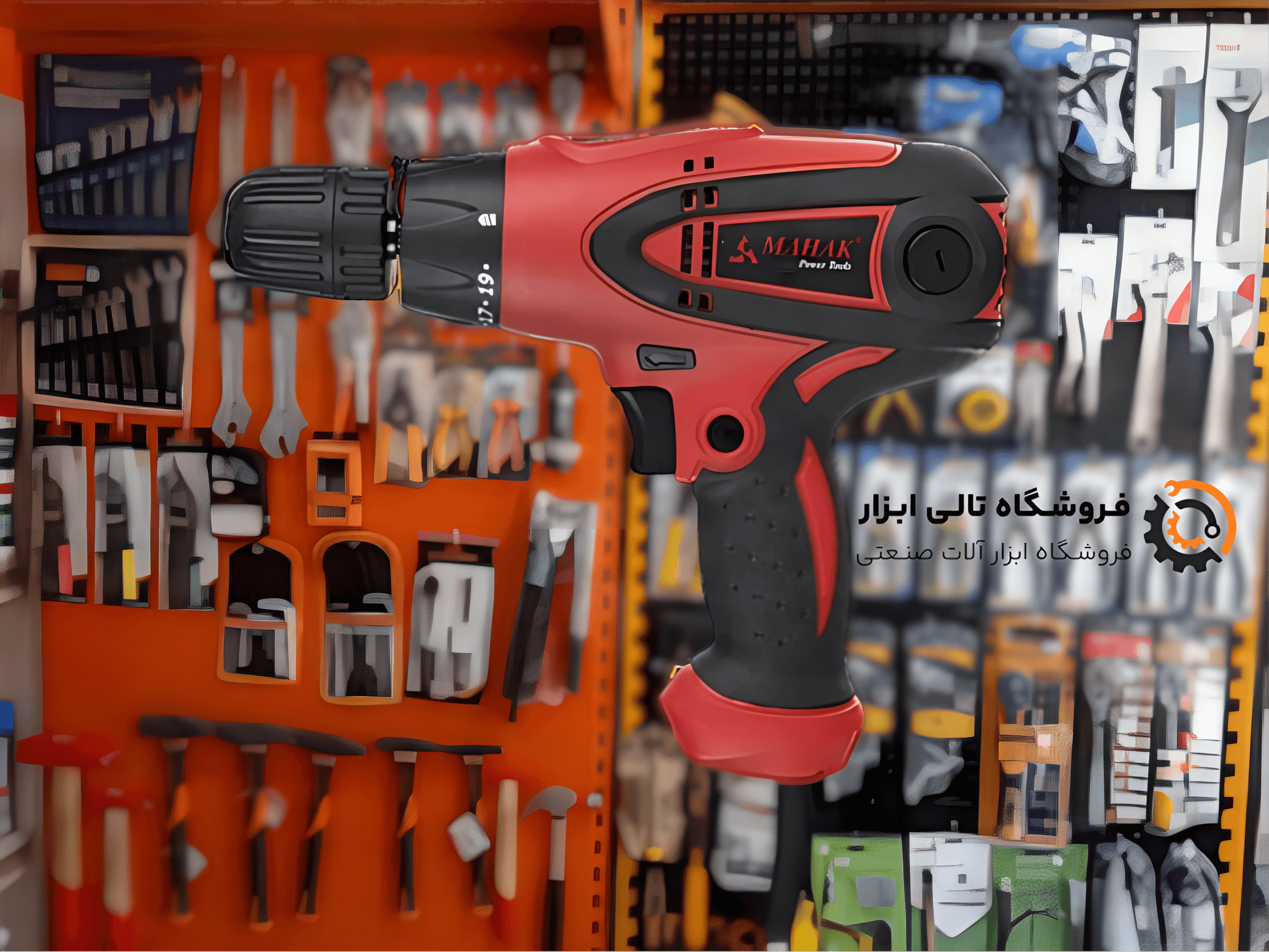 دریل پیچ گوشتی برقی محک توان 450 وات اتومات مدل SDM-450