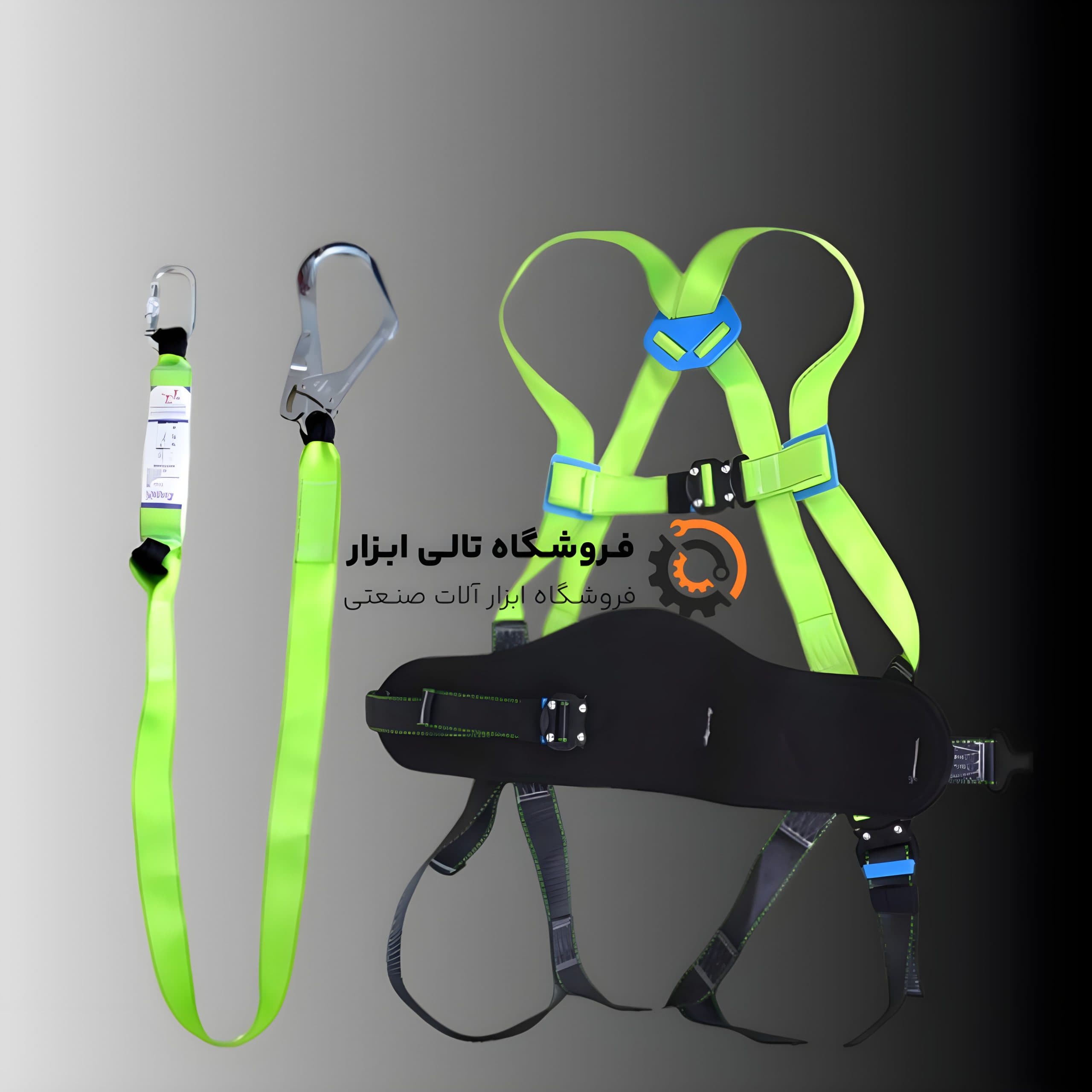 کمربند ایمنی هارنس پرومکس شوک گیر دار مدل FBH-EL-AS 1/5