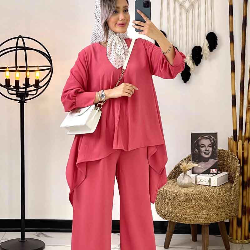 ست شومیز و شلوار جلو پیله — تصویر ۷